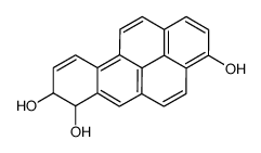 7,8-Dihydrobenzo[pqr]tetraphene-3,7,8-triol结构式