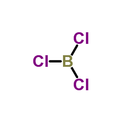 Boron trichloride Structure