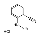 2-肼苯甲腈盐酸盐结构式