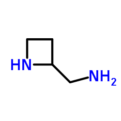 2-氮杂环丁烷甲胺结构式