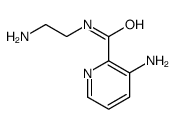 3-amino-N-(2-aminoethyl)pyridine-2-carboxamide结构式