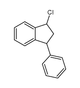 1-chloro-3-phenyl-indan Structure