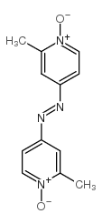2-methyl-N-[(2-methyl-1-oxopyridin-1-ium-4-ylidene)amino]-1-oxidopyridin-4-imine Structure