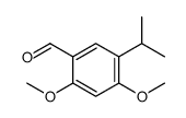 2,4-dimethoxy-5-propan-2-ylbenzaldehyde Structure