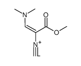 3-(二甲氨基)-2-异氰基丙烯酸甲酯结构式