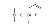 difluoro-prop-2-enyl-trimethylsilyloxysilane structure