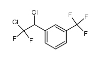 1-(1,2-dichloro-2,2-difluoroethyl)-3-(trifluoromethyl)benzene Structure