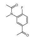 N-(5-Acetyl-2-fluorophenyl)-N-methylacetamide Structure