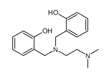 2-[[2-(dimethylamino)ethyl-[(2-hydroxyphenyl)methyl]amino]methyl]phenol结构式