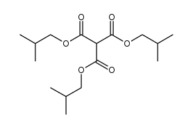 triisobutyl methanetricarboxylate Structure