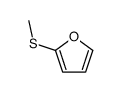 Furan, 2-(methylthio) Structure