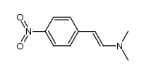 N,N-dimethyl-N-[(E)-2-(4-nitrophenyl)-1-ethenyl]amine Structure