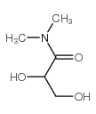 Propanamide, 2,3-dihydroxy-N,N-dimethyl- (9CI) Structure