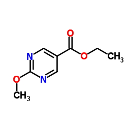Ethyl 2-methoxy-5-pyrimidinecarboxylate Structure