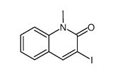 2(1H)-Quinolinone,3-iodo-1-methyl-(9CI)结构式