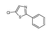 5-Chloro-2-phenyl-1,3-thiazole结构式