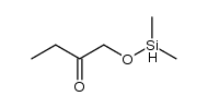 1-((dimethylsilyl)oxy)butan-2-one Structure