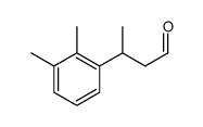 3-(2,3-dimethylphenyl)butanal结构式