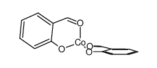 bis(salicylidene)cobalt(II) Structure