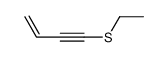 4-ethylsulfanylbut-1-en-3-yne结构式