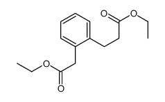 ethyl 3-[2-(2-ethoxy-2-oxoethyl)phenyl]propanoate Structure