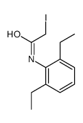 Acetamide, N-(2,6-diethylphenyl)-2-iodo- structure