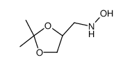 (S)-(+)-2,2-二甲基-1,3-二氧戊环-4-甲基氨基乙醇结构式