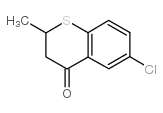 6-氯-2-甲基-3,4-二氢-2H-1-苯并噻因-4-酮结构式