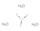 氟化铁(III) 三水合物结构式