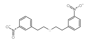 3-硝基苯乙基硫化物结构式
