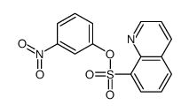 (3-nitrophenyl) quinoline-8-sulfonate Structure