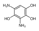 1,2,4-Benzenetriol,3,5-diamino- Structure