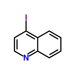 4-碘喹啉结构式