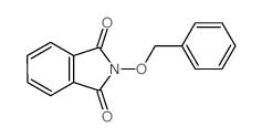 N-(苄氧基)邻苯二甲酰亚胺结构式