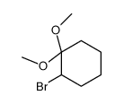 2-bromo-1,1-dimethoxycyclohexane Structure