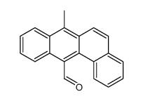 7-Methylbenz[a]anthracene-12-carbaldehyde结构式