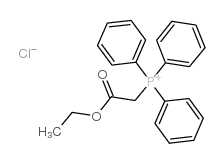 (Ethoxycarbonylmethyl)triphenylphosphonium chloride Structure