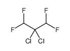 2,2-dichloro-1,1,3,3-tetrafluoropropane结构式