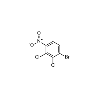 1-溴-2,3-二氯-4-硝基苯结构式