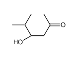 2-Hexanone, 4-hydroxy-5-methyl-, (4R)- (9CI)结构式