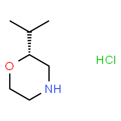 (R)-2-isopropylmorpholine hydrochloride Structure