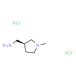 [(3S)-1-methylpyrrolidin-3-yl]methanamine dihydrochloride Structure