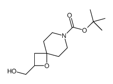 tert-butyl 2-(hydroxymethyl)-1-oxa-7-azaspiro[3.5]nonane-7-carboxylate Structure