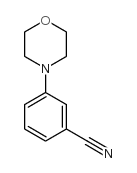 3-吗啉基苯甲腈结构式