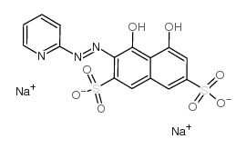 2-(2-吡啶氮杂)变色酸二钠结构式