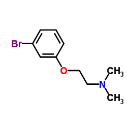 2-(3-Bromophenoxy)-N,N-dimethylethanamine structure
