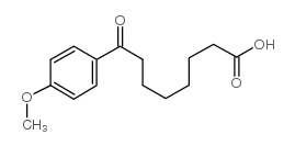 8-(4-methoxyphenyl)-8-oxooctanoic acid结构式