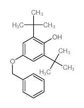 Phenol,2,6-bis(1,1-dimethylethyl)-4-(phenylmethoxy)-结构式