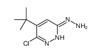 1-(5-tert-butyl-6-chloropyridazin-3-yl)hydrazine Structure