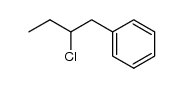 (2-chlorobutyl)benzene结构式